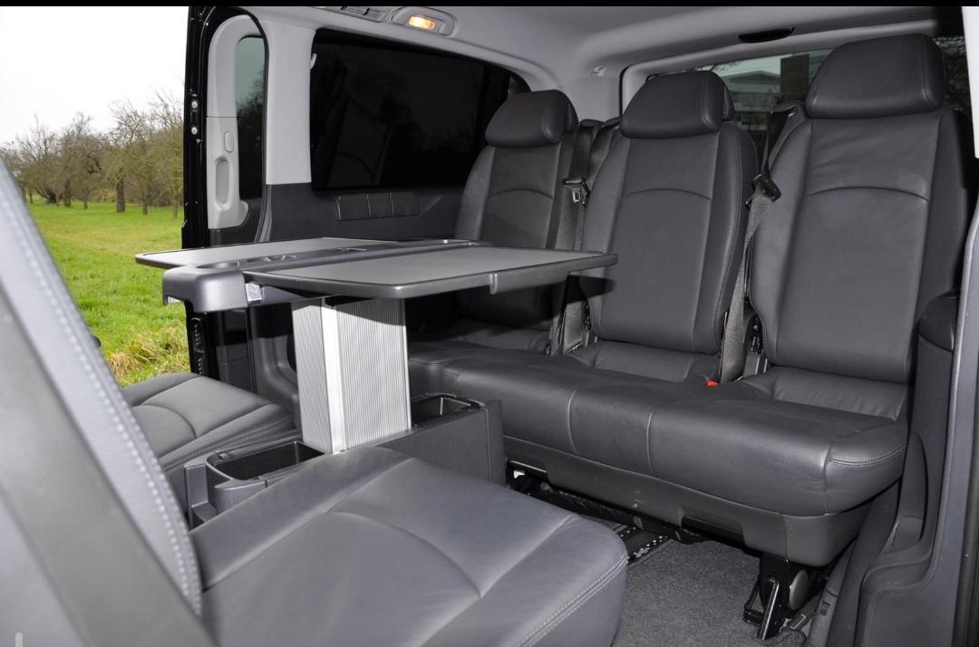 Mercedes-Benz Viano rear passenger seating
